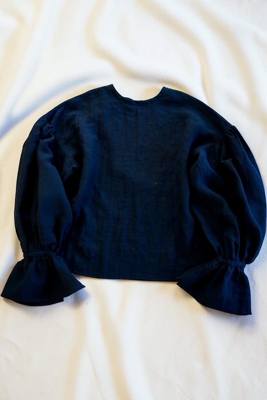 volume sleeve blouse