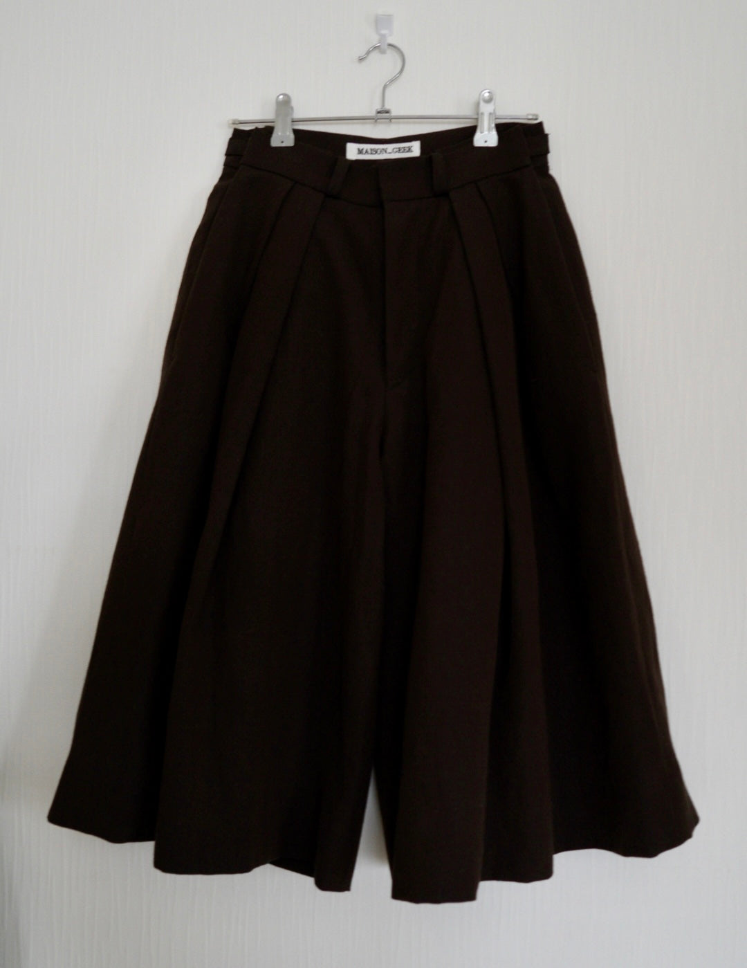 volume culotte pants