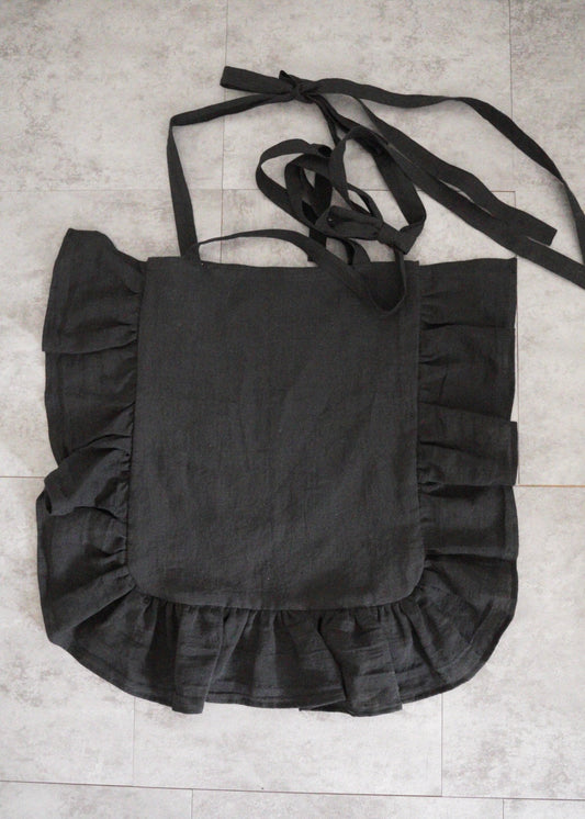 frill tote bag /M