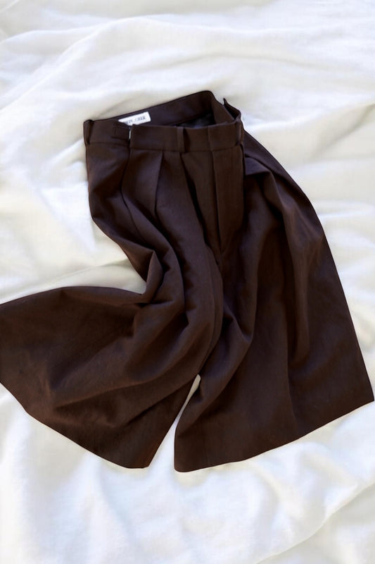 volume culotte pants